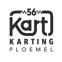 Logo Kart 56 en noir et blanc